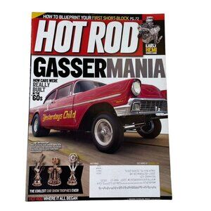 Hot Rod Magazine July 2012 Gassermania Vintage Chevy Gassers Early Hemi Builds u